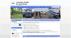 Desktop Screenshot of carltonairscouts.suffolkscouts.org.uk