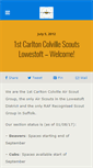 Mobile Screenshot of carltonairscouts.suffolkscouts.org.uk